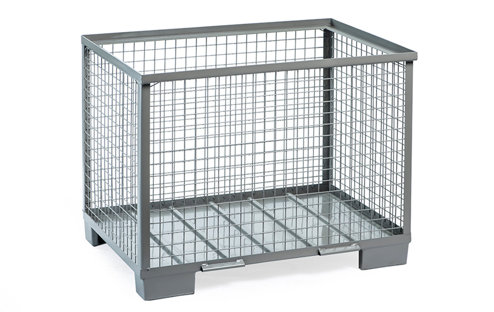 DB Gitterbox mit Stahlsockel